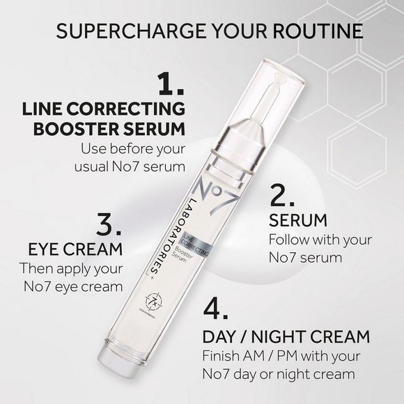 NIB NWT No7 Laboratories Line Correcting Booster Serum - Picture 4 of 15